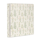 Reliure Staples 1 po - motif floral discret-Fermeture 3 anneaux ronds