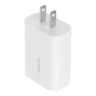 Belkin - BoostCharge Chargeur mural USB-C Power Delivery 3.0 PPS de 25 W - Blanc-Comprend un port PD USB-C de 25W avec la technologie PPS