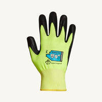 TenActiv - Gants polyvalents - Jaune - 6 - Chaque-Gants haute visibilite resistants aux coupures avec une excellente prehension