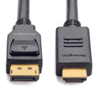 Câble passif unidirectionnel DisplayPort 1.2 (M) vers HDMI (M) Kensington, 6 pi-Offre la meilleure expérience DisplayPort