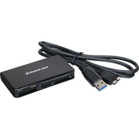 IOGEAR - Lecteur/Graveur multicartes SuperSpeed USB 3.0 -SuperSpeed USB 3.0 haute vitesse, vitesse de transfert jusqu'à 5 Gbps  