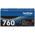 Cartouche de toner Brother TN760, noir, rendement élevé-Cartouche de toner à haut rendement, jusqu’à 3 000 pages