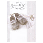 Rosedale – Cartes de souhaits et enveloppes « For a Special Baby’s Christening Day » 5 1/2 x 8 po, 12/paquet (15411)-Imprimées sur papier cartonné non couché de haute qualité