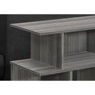 Monarch Specialties - 2481 Table D'Appoint - 24 po H/Gris-Conception à trois niveaux