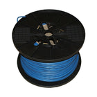 TygerWire – Câble réseau CAT5E UTP de 1000 pi, 12,6 x 9 x 13 po, bleu-Conducteur en cuivre nu solide