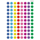 Teacher Created Resources - Mini autocollants, visages souriants, 6336/paquet (TCR1236)-Taille : 3/8 po (dia.)