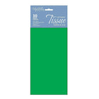 MillBrook Papier de soie, Vert, 10 feuilles par paquet, caisse de 12 (93015)-Papier de soie