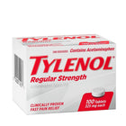 Tylenol Régulier, comprimés de 325 mg, 100 comprimés-Efficace contre la douleur, tout en étant doux pour l'estomac