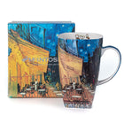 McIntosh Van Gogh Cafe Terrace Grande tasse avec boîte-cadeau - 19,60 oz-Il a une forme unique qui est idéale pour mettre en valeur de beaux arts