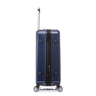 TOSCANO OTTIMO Bagage à main rigide 21 po - Bleu-Intérieur de luxe