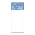 MillBrook Papier de soie, Blanc, 10 feuilles par paquet, caisse de 12 (93001)-Papier de soie
