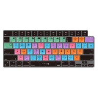 JCPal VerSkin Apple Final Cut Shortcuts Protecteur de clavier pour MacBook Pro 14"/16" (2021/2023) et MacBook Air 13"/15" (2022/2023/2024)-La peau ajustée et ultra fine (0,3 mm) protège le clavier des liquides, de la poussière et des débris
