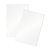 Flipside Products Panneaux de mousse blanche, 50,8 cm x 76,2 cm, paquet de 10-Sa surface lisse et d'un blanc éclatant présente une finition légèrement brillante qui permet une application facile des marqueurs, crayons de couleur, peintures et adhésifs.