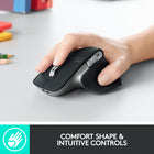 Logitech - Souris Mx Master 3 pour Mac - Gris Cosmique-Travaillez confortablement avec une forme pensée pour épouser la morphologie de votre main. Créez, produisez et travaillez de manière plus intuitive grâce au placement idéal des boutons Précédent/Suivant et des boutons de geste, et d'une nouvelle molette de pouce