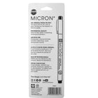Sakura - Pigma Micron stylos design - #01, #03, #05 - Black - ensemble de 3-Approuve par les toxicologues ACMI et porte l'etiquette AP