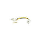 StarTech  Câble adaptateur alimentation LP4 de 6 po vers carte vidéo PCI Express à 6 broches-Connecteur première extrémité : 2 x 4 broches LP4 mâle