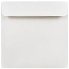 JAM Paper Enveloppes carrées standard à fermeture gommée, 6 x 6 po, blanc, 1000/pqt-Blanc