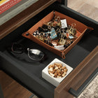 Sauder 49"W La Collection Nova Loft Bureau - Finition Grand Walnut-   Finition Grand Walnut®