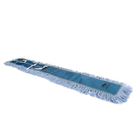 Globe – Tête de vadrouille à épousseter Pro-Stat, 48 po x 5 po, attache bleue, paquet de 6-Pro-Stat utilise des propriétés électrostatiques pour attirer et retenir les particules de poussière