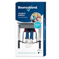 Bouncy Bands - Bande élastique pour pupitres standards, 20 à 28 po de large, tubes de support noirs (BBABBDBK)-Aide les étudiants qui ont beaucoup d?énergie à bouger sans déranger les autres.