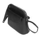 Nicci - Sac à bandoulière avec rabat sur le devant - Noir-Poche extérieure avant avec fermeture à bouton-pression magnétique