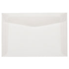 JAM Paper - Enveloppes livret, papier vélin translucide, 6 x 9 po, ton clair, 100/pqt-Translucide