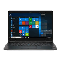 Dell - Latitude E7470 14 po Laptop Computer Intel i5 6300U, 8 Go RAM, 256 Go SSD  Windows 10 Pro remis à neuf-Processeur Intel Core i5-6300U à 2,40 GHz