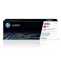 HP – Cartouche de toner LaserJet magenta à rendement élevé d’origine 410X (CF413X)-Cartouches de toner HP 410X compatibles avec les modèles : HP Color LaserJet Pro M377, M452, M477