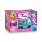 Spa mobile Scribble Scrubbie Crayola-Comprend un spa mobile, 4 figurines d'animaux lavables, une baignoire, une brosse, une pompe de douche et un bac détachable
