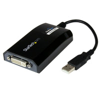 StarTech.com – Adaptateur pour carte graphique externe de USB à DVI-L’adaptateur graphique prend en charge les exigences de haute performance et la vidéo haute résolution, le rendant parfait pour brancher de grands écrans