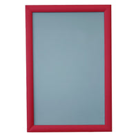 Eddies Hang-Up Display Ltd. Porte-affiches à cadre instantané - aluminium rouge - 11 x 17 pouces - 10 paquets-Porte-affiche en aluminium Snap frame