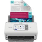 Brother - ADS-4700W Scanner de bureau professionnel pour les entreprises et les groupes de travail-Fonctions de securite avancees pour les documents sensibles.