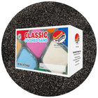 Sandtastik - Sable coloré classique, boîte de 10 lb (4,5 kg), noir-Le grain est fin et a un éclat naturel