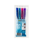 Pilot – Stylos rétractables Frixion Clicker à gel effaçable, 0,5 mm, couleurs variées, ens./4-Stylo à bille roulante rétractable à encre gel effaçable