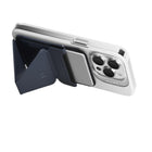 MOFT Snap-On Magnetic MagSafe Compatible Phone Wallet Stand pour iPhone - Bleu-iPhone 14, iPhone 14 Plus, iPhone 14 Pro, iPhone 14 Pro Max, iPhone 13, iPhone 13 mini, iPhone 13 Pro, iPhone 13 Pro Max, iPhone 12, iPhone 12 mini, iPhone 12 Pro, iPhone 12 Pro Max