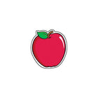 Trend Enterprises Mini Accents Apple-Icône traditionnelle de la rentrée et symbole du savoir. Espace pour écrire des noms, des emplois et plus encore.