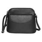 Nicci - Sac à bandoulière avec rabat sur le devant - Noir-Poche intérieure zippée et poche pour téléphone portable