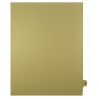 Mark Maker – Onglets séparateurs juridiques beiges, 1/15 onglets, format lettre, sans trous, numéro 74, 25/paquet-Onglets séparateurs beiges, 1/15 onglets