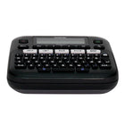 Brother - Étiqueteuse P-Touch PTD210BK facile à utiliser-Se sert d'une variété de rubans TZe faciles à appliquer - standard, extra fort, adhésif sans acide, câble et fil, transfert textile et plus