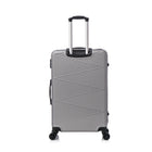 TOSCANO INTRECCIARE Grand bagage rigide de 30 po - Gris-Coque rigide en ABS