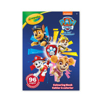 Crayola - Cahier à colorier La Pat'Patrouille de 96 pages-Pages À Colorier Pour Tout-Petits : Les petits peuvent colorier à loisir et décorer leurs personnes favoris de l'émission La Pat'Patrouille