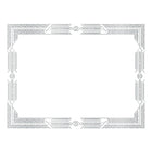 Certificats Elite Jazz, motif métallique argent-2