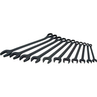 Ens. 11 clés mixtes, 3/8 à 1 po, 12 pans, noir-1