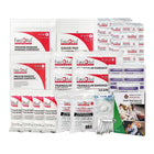 Trousse de premiers soins First Aid Central règlementaire pour l'Ontario - Section 16 - Transport, Ferme et Brousse-Emballée dans un boîtier métallique mural durable avec logo bilingue de trousse de premiers soins.