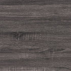 CorLiving - Bureau Auston à tirroir unique finition grain de bois - Gris-Garantie limitée du fabricant de 180 jours (à l'exception des matelas et des appareils électroniques)