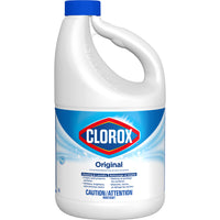 Clorox - Eau de Javel concentrée - parfum original - 2,4 L-L'anse facile à saisir aide à prévenir les dégâts