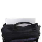 Swiss GearMD – Mallette commerciale de luxe pour ordinateur portatif avec pochette pour tablette, 17,3 po, noir-Poignées du dessus dotées d’un revêtement en similicuir