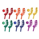 Champion Sports – Ensemble de lance-balle, 18/paquet (CHSSBS1SET)-Bleu, vert, orange, violet, rouge et jaune