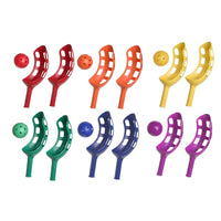 Champion Sports – Ensemble de lance-balle, 18/paquet (CHSSBS1SET)-Bleu, vert, orange, violet, rouge et jaune