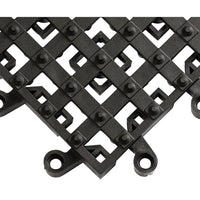 Wearwell – Tapis ErgoDeck avec crampons antidérapants intégrés nº 553, 18 po x 18 po, boîte-Ce revêtement de sol antidérapant est conçu pour offrir une traction exceptionnelle, même dans les environnements les plus extrêmes.